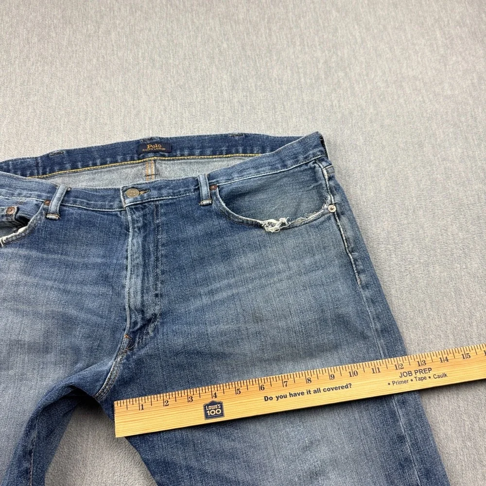 Polo Ralph Lauren Jeans Mens 38x30 Fits 38x29 Denim Straight Leg Medium Wash